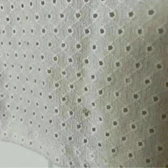 Zara Basic Top Lace Eyelet Blouse - Picture 7 of 7